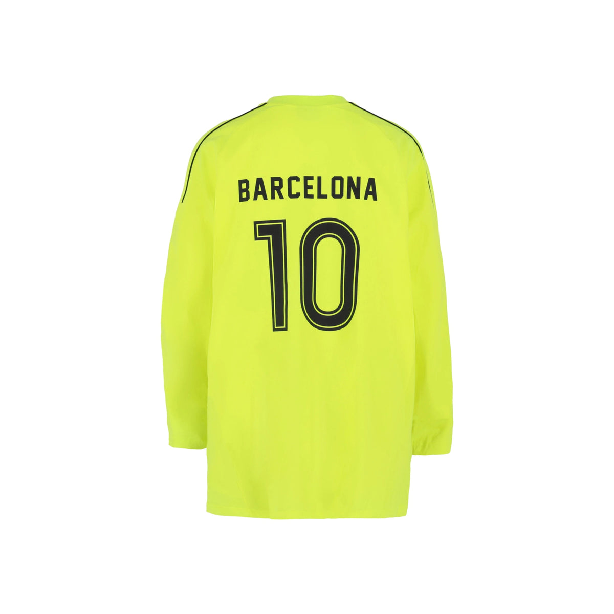 Balenciaga Oversized Long-Sleeve Soccer T-Shirt