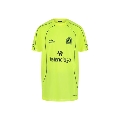 Balenciaga Oversized Mesh Soccer T-Shirt