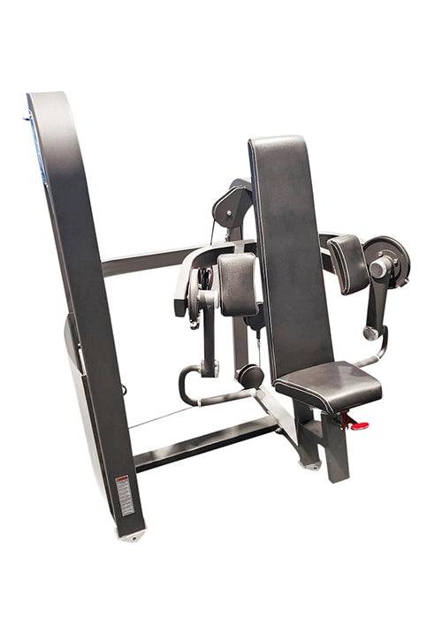 Muscle D Fitness Classic Selectorized Biceps Curl - Adjustable Seat - Pin Selectorized Weight Stack