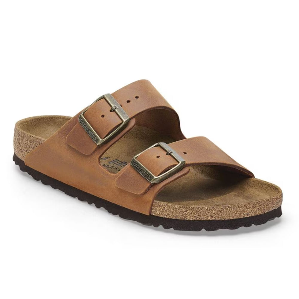Birkenstock Arizona Oiled Leather 'Cognac'