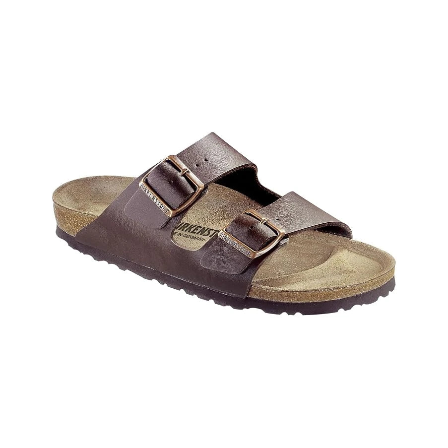 Birkenstock Arizona Leather Soft Footbed 'Dark Brown'