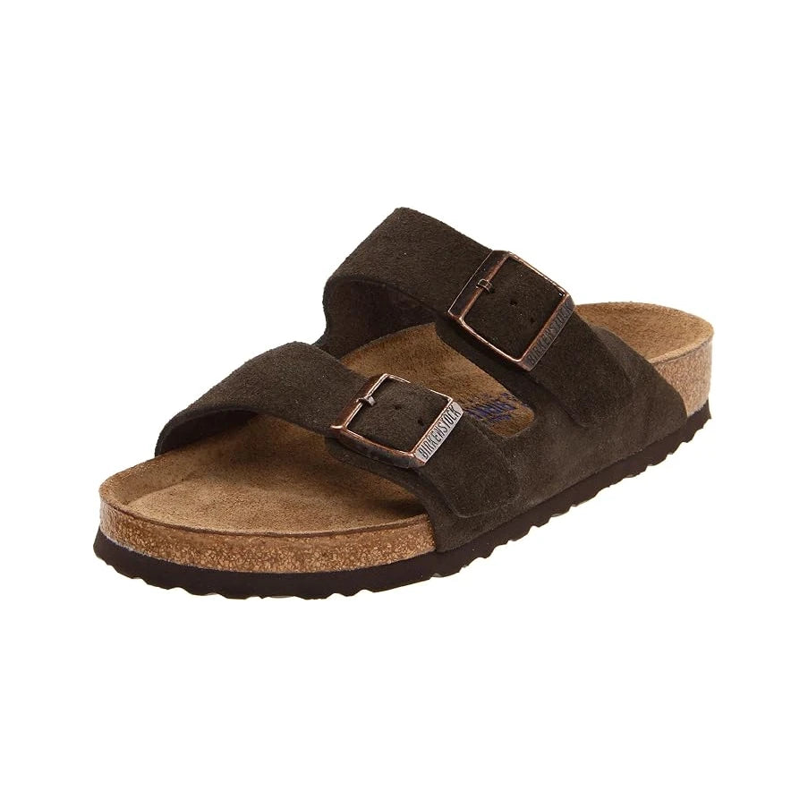 Birkenstock Arizona Suede Soft Footbed 'Mocha'