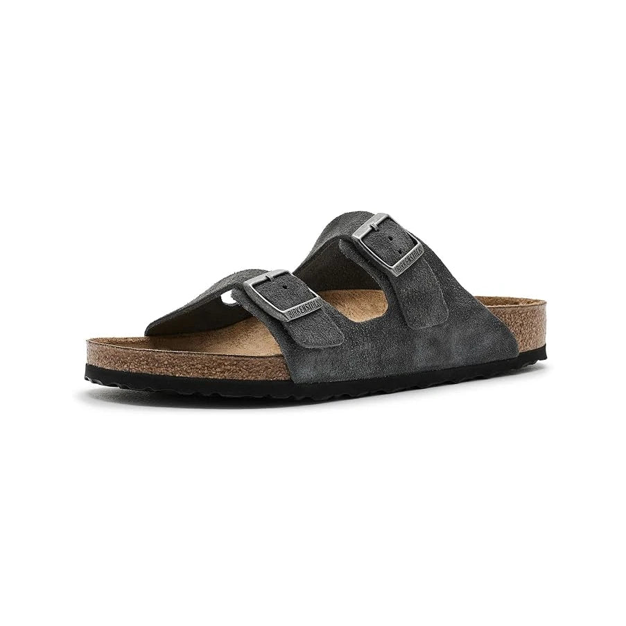 Birkenstock Arizona Suede 'Charcoal'