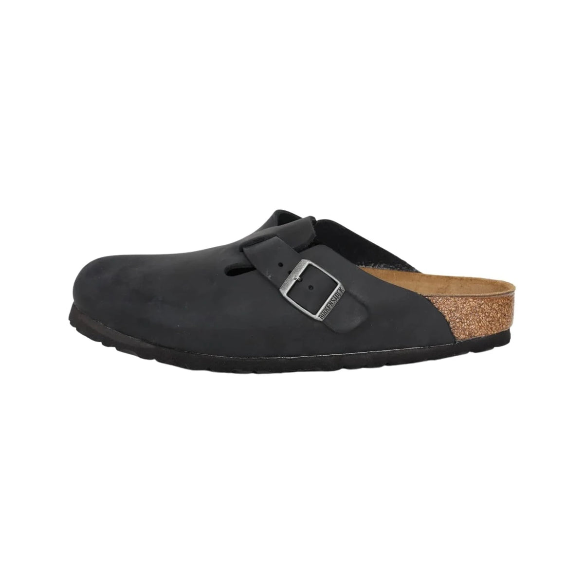 Birkenstock Boston Leather 'Black'