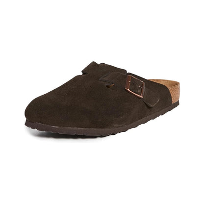 Birkenstock Boston Suede 'Mocha'