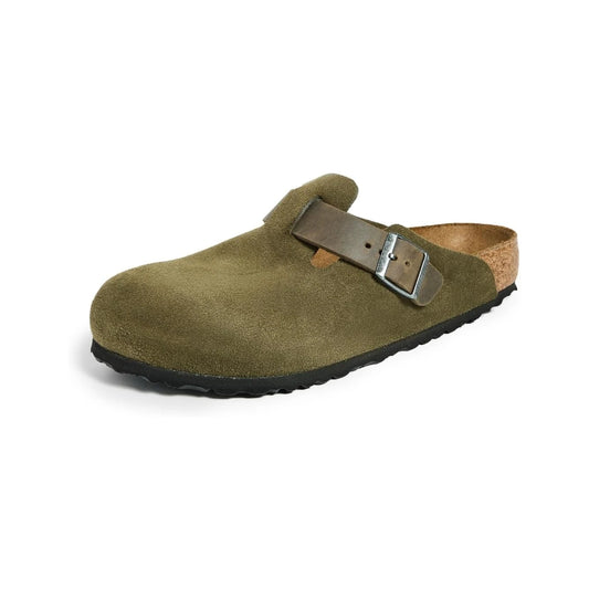 Birkenstock Boston Suede 'Thyme'