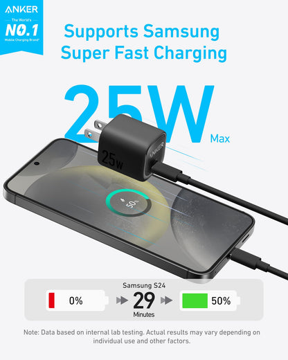 Anker Charger (25W, Compact) - Mann