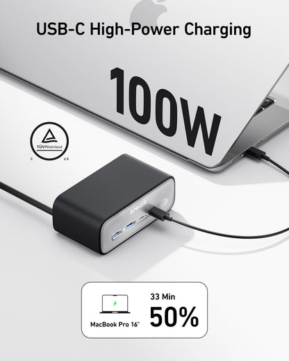 Anker Charging Station (7-in-1, 100W) - Mann