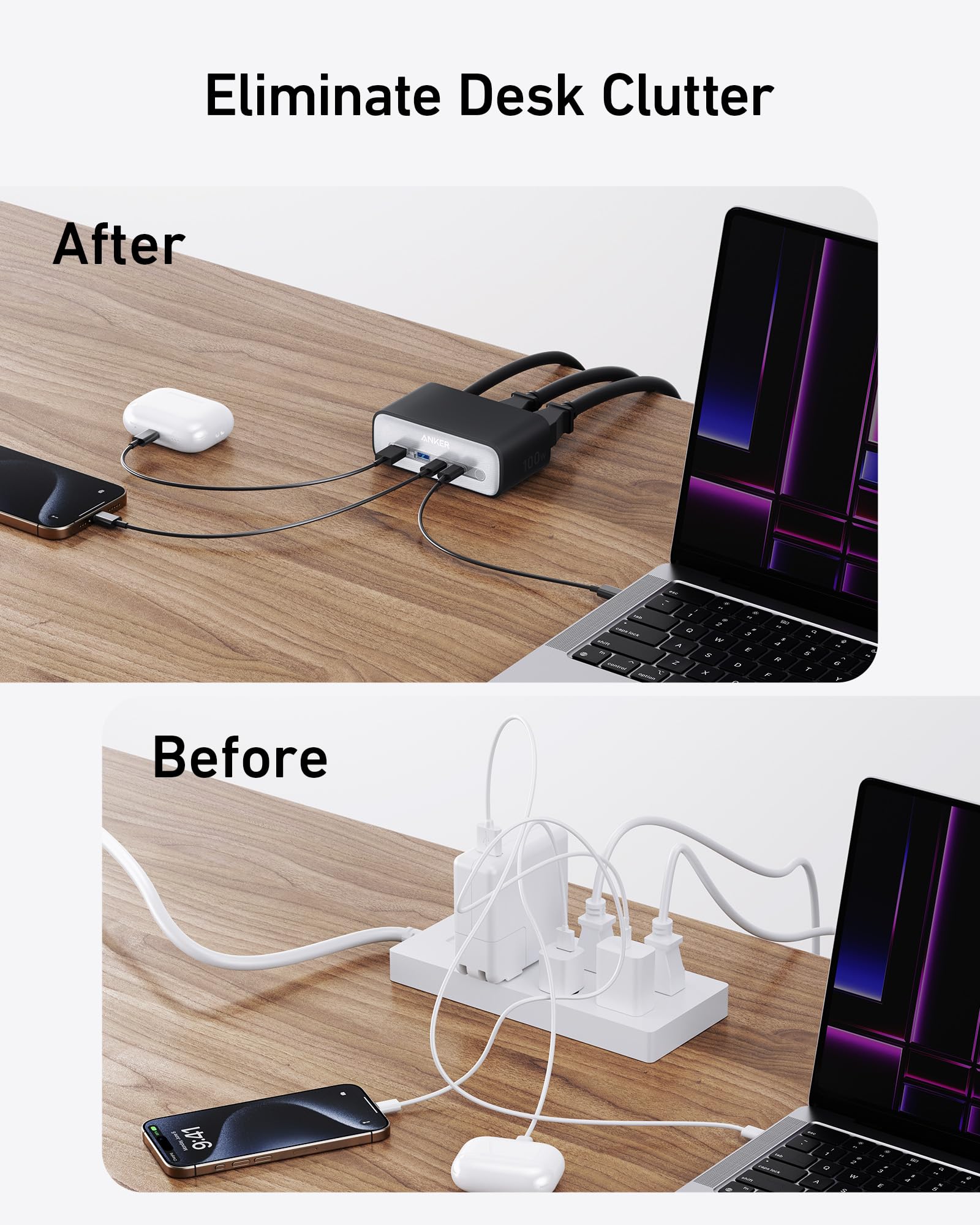 Anker Charging Station (7-in-1, 100W) - Mann