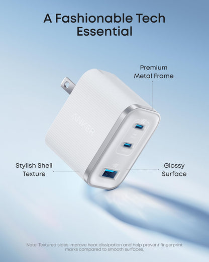 Anker Nano Charger (70W, 3 Ports) - Mann
