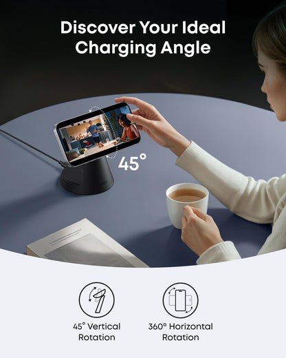 Anker MagGo Wireless Charging Station (3-in-1, Dock Stand) - Mann
