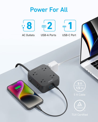 Anker 341 USB Power Strip - Mann