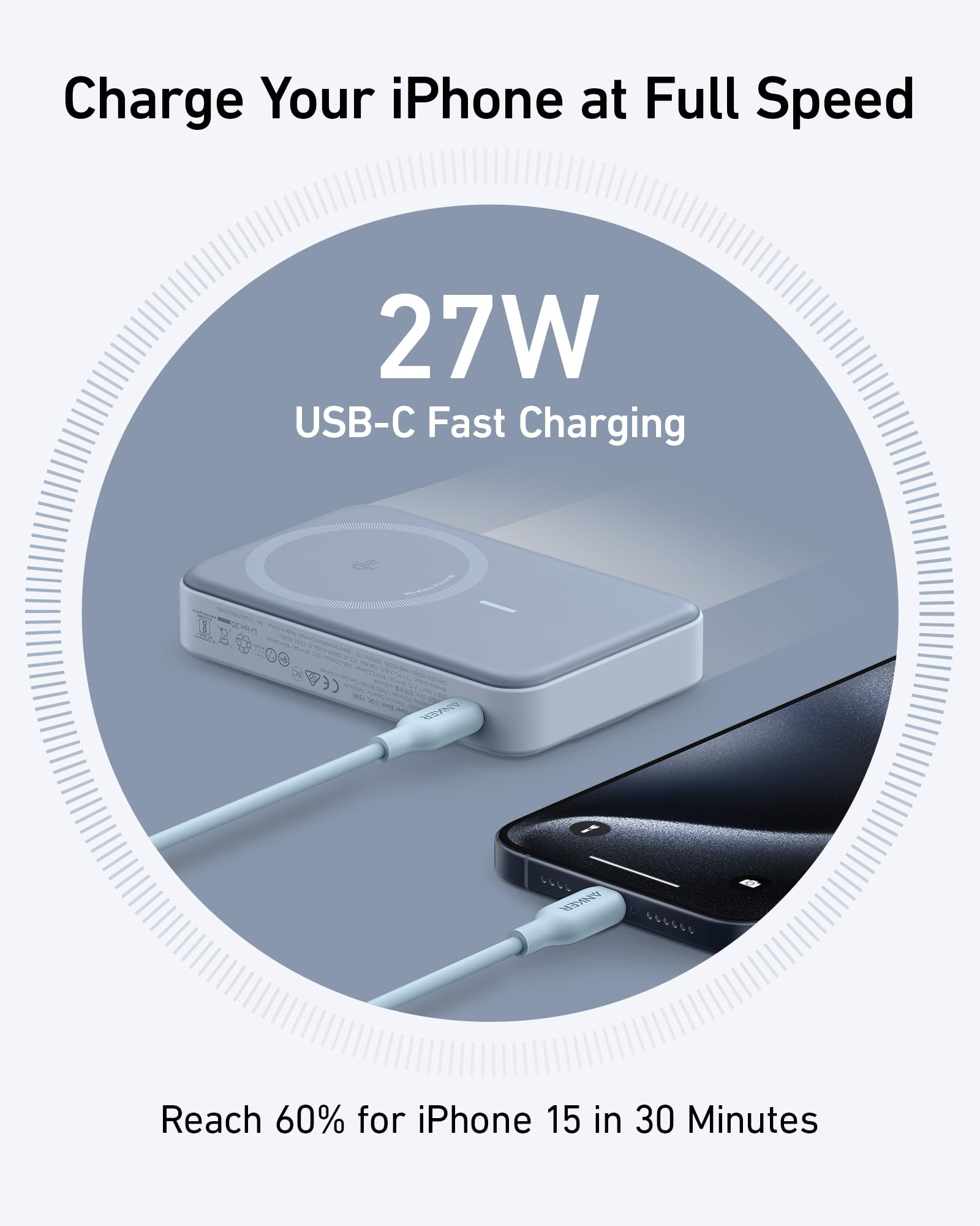 Anker MagGo Power Bank (10K) - Mann