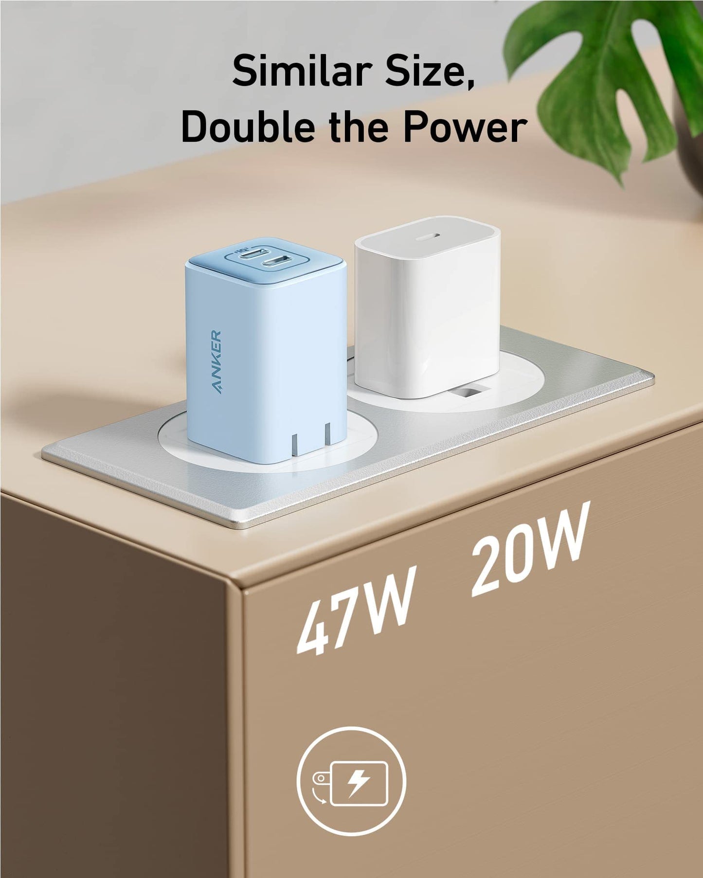 Anker 523 Charger (Nano 3, 47W) - Mann