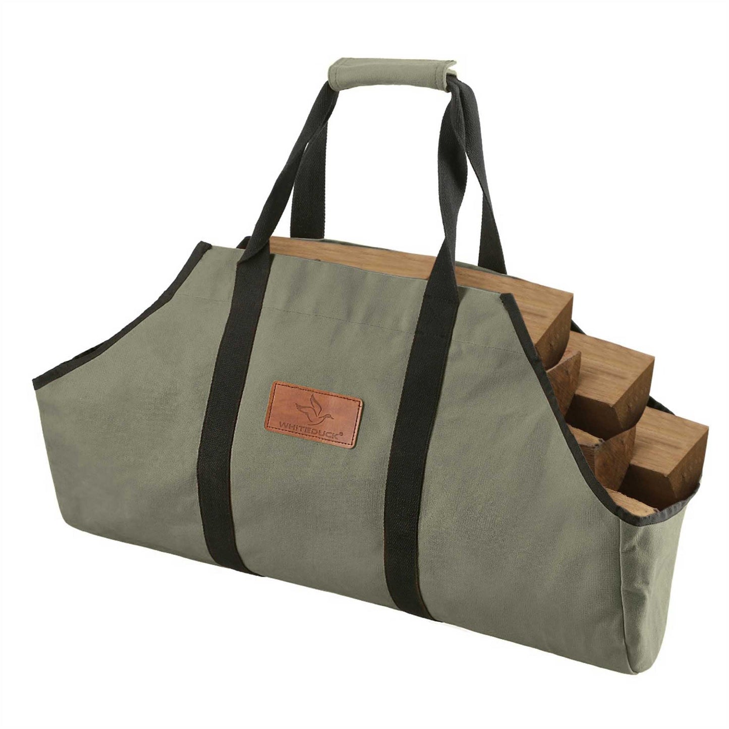 WDO Boat Shape Canvas Firewood Log Carriers