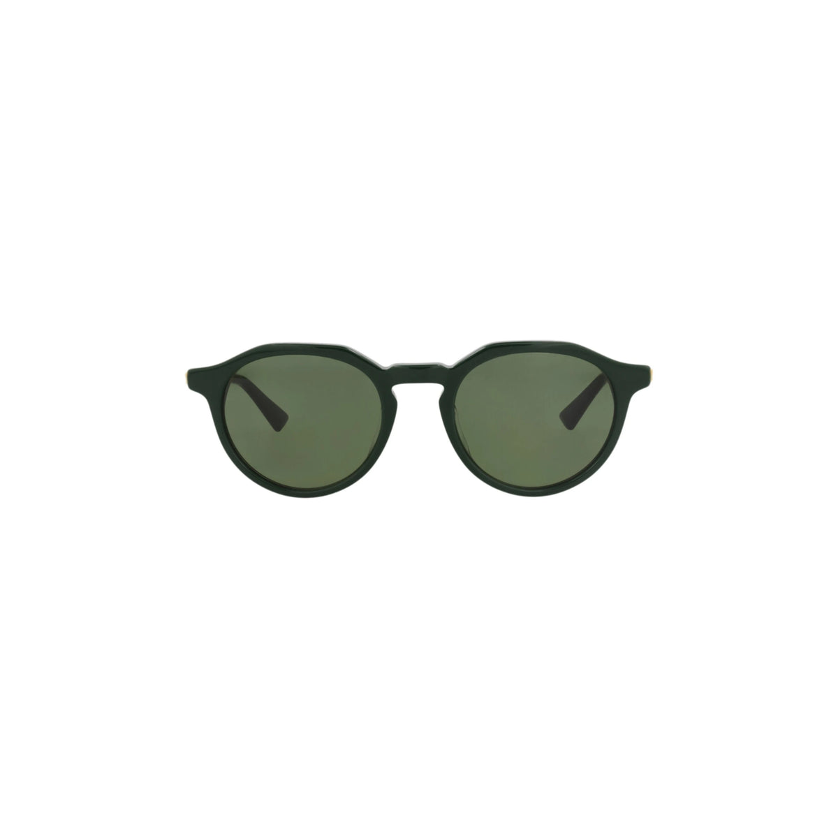 Bottega Veneta Round-Frame Recycled Acetate Sunglasses 'Green'