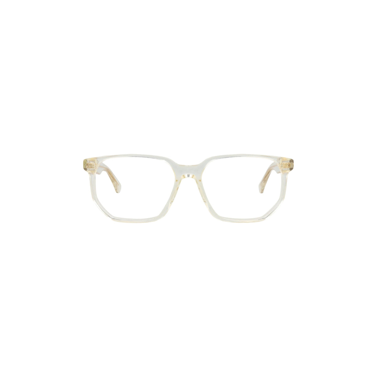 Bottega Veneta Square-Frame Acetate Optical Frames 'Beige'