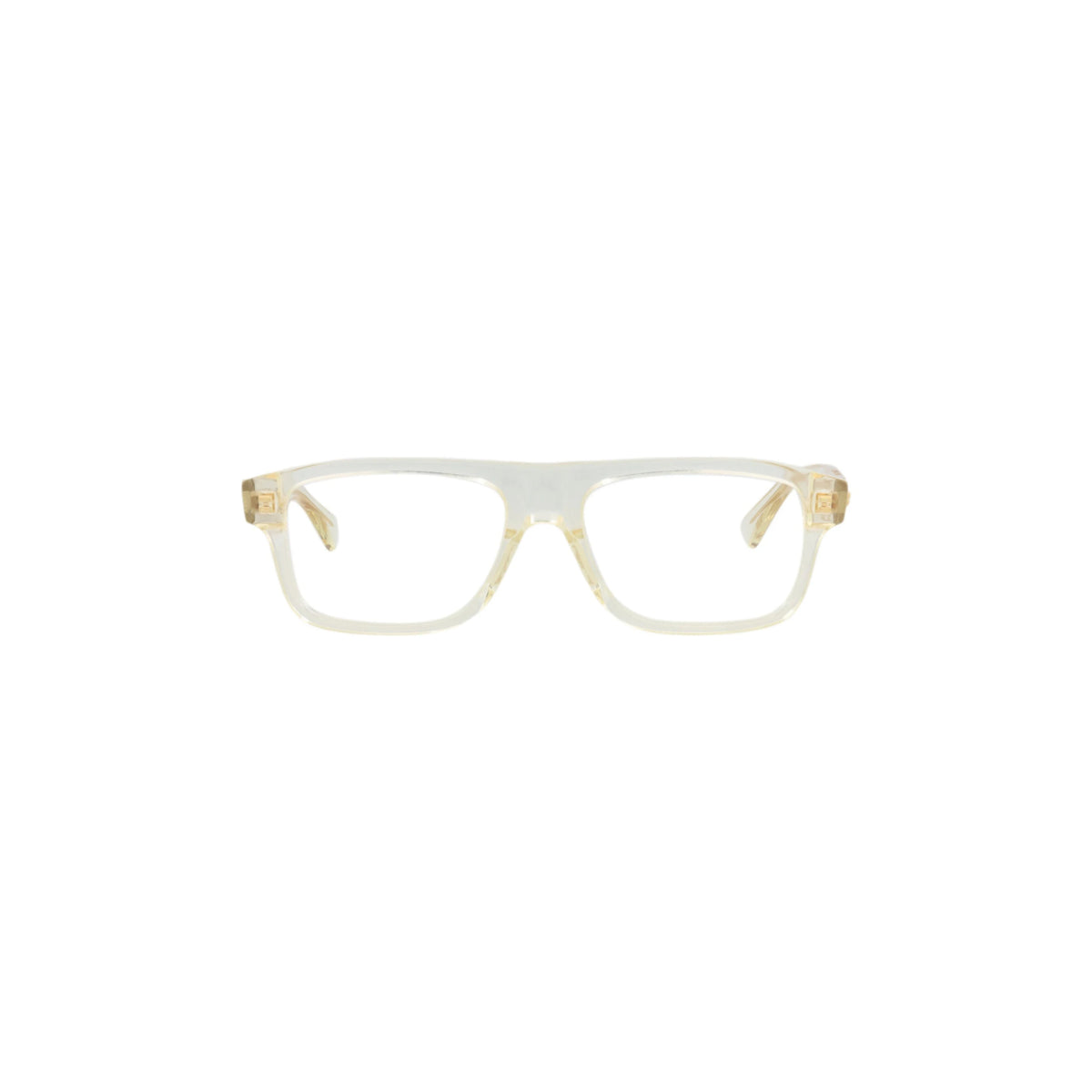 Bottega Veneta Square-Frame Acetate Optical Frames 'Beige'
