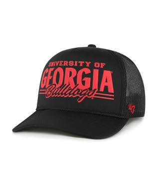 Georgia Bulldogs - Black Treadway Trucker FM Hat, 47 Brand - Mann