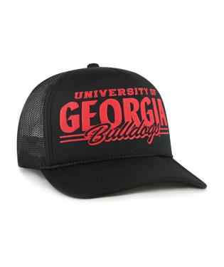 Georgia Bulldogs - Black Treadway Trucker FM Hat, 47 Brand - Mann