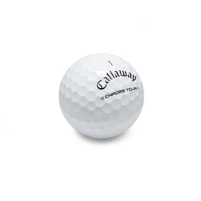 Callaway Mint/Near Mint Chrome Tour Triple Track Golf Balls - 1 Dozen