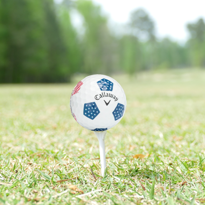 Callaway Mint/Near Mint Chromesoft Truvis Team USA Golf Balls - 1 Dozen