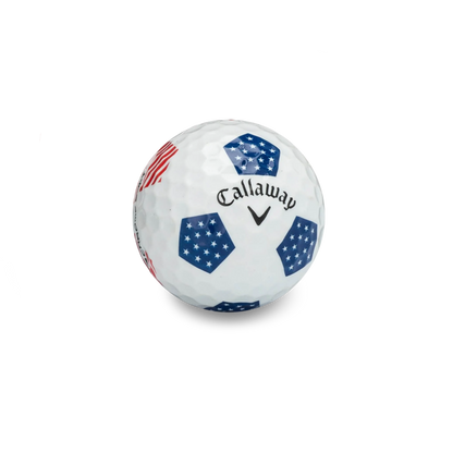 Callaway Mint/Near Mint Chromesoft Truvis Team USA Golf Balls - 1 Dozen