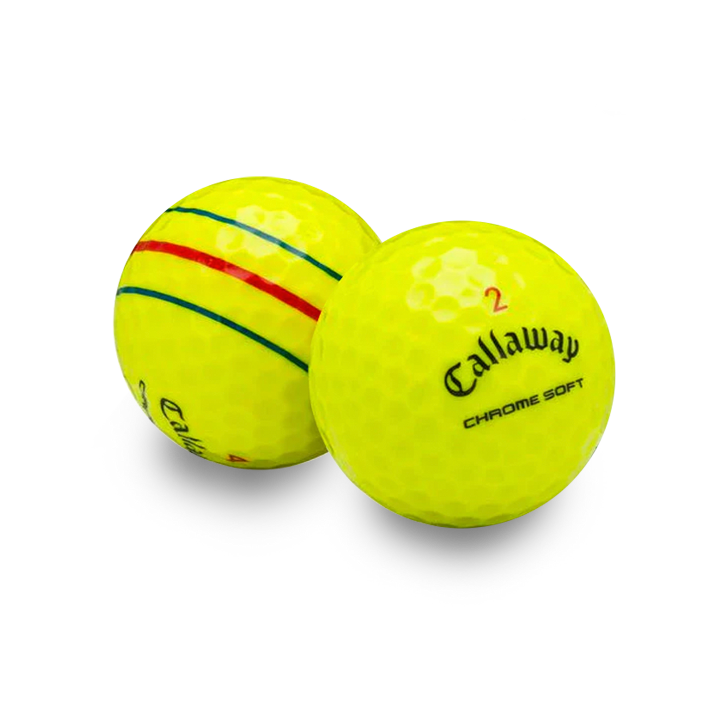 Callaway Mint/Near Mint Triple Track Mix Yellow - 1 Dozen