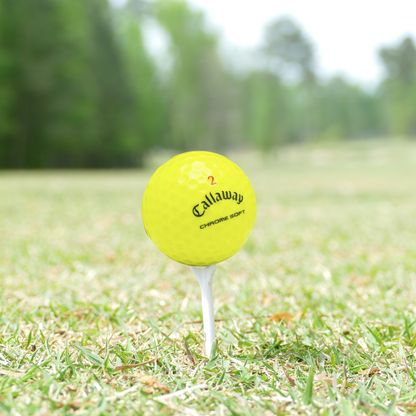 Callaway Mint/Near Mint Triple Track Mix Yellow - 1 Dozen