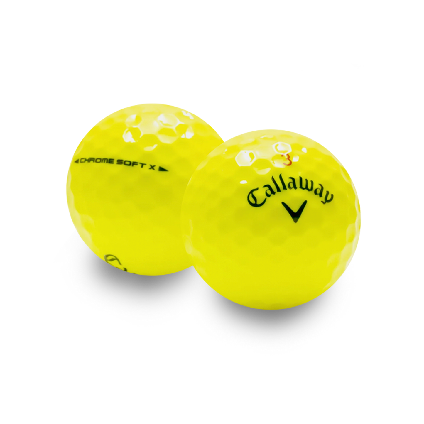 Used Callaway Chromesoft X Tour Mix Golf Balls - 1 Dozen