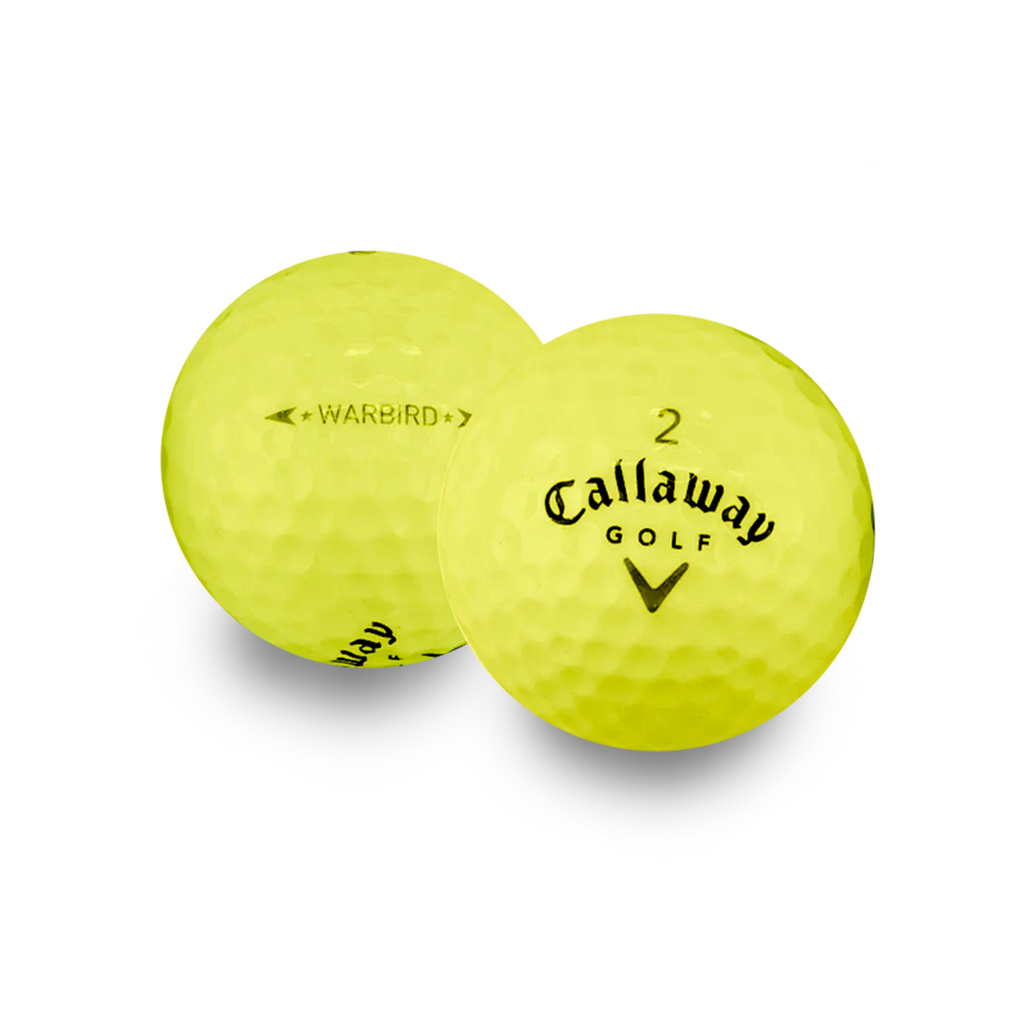 Callaway Mint Yellow Mix Golf Balls - 1 Dozen