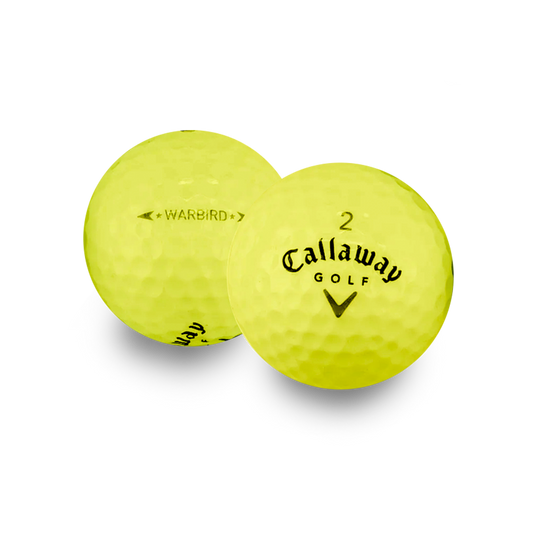 Callaway Mint Yellow Mix Golf Balls - 1 Dozen
