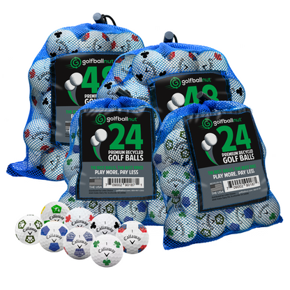 Callaway Mint/Near Mint Chromesoft Truvis Mix Golf Balls - Bulk Mesh Bags