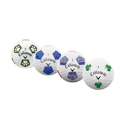 Callaway Mint/Near Mint Chromesoft Truvis Mix Golf Balls - Bulk Mesh Bags
