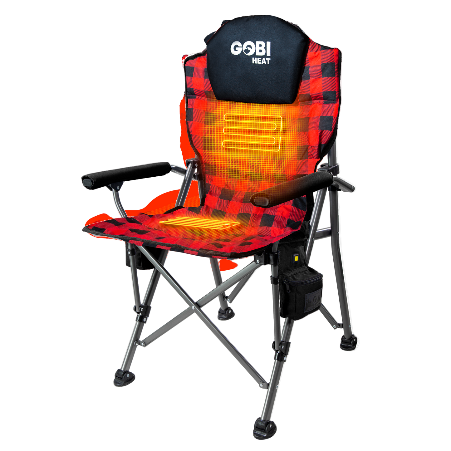 Gobi Heat Terrain Heated Camping Chair - Mann