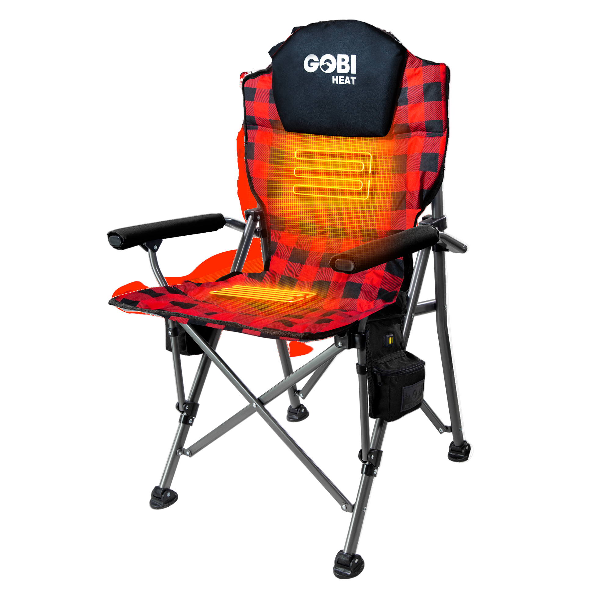 Gobi Heat Terrain Heated Camping Chair - Mann