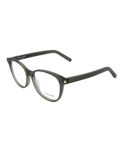 Saint Laurent Round Acetate Optical Glasses 'Green'