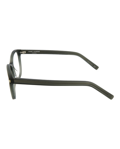 Saint Laurent Round Acetate Optical Glasses 'Green'