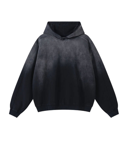 UNDEVELOPED Noir Contrast Panel Hoodie