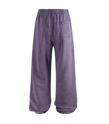 UNDEVELOPED Plum Over-Dye Sweatpants