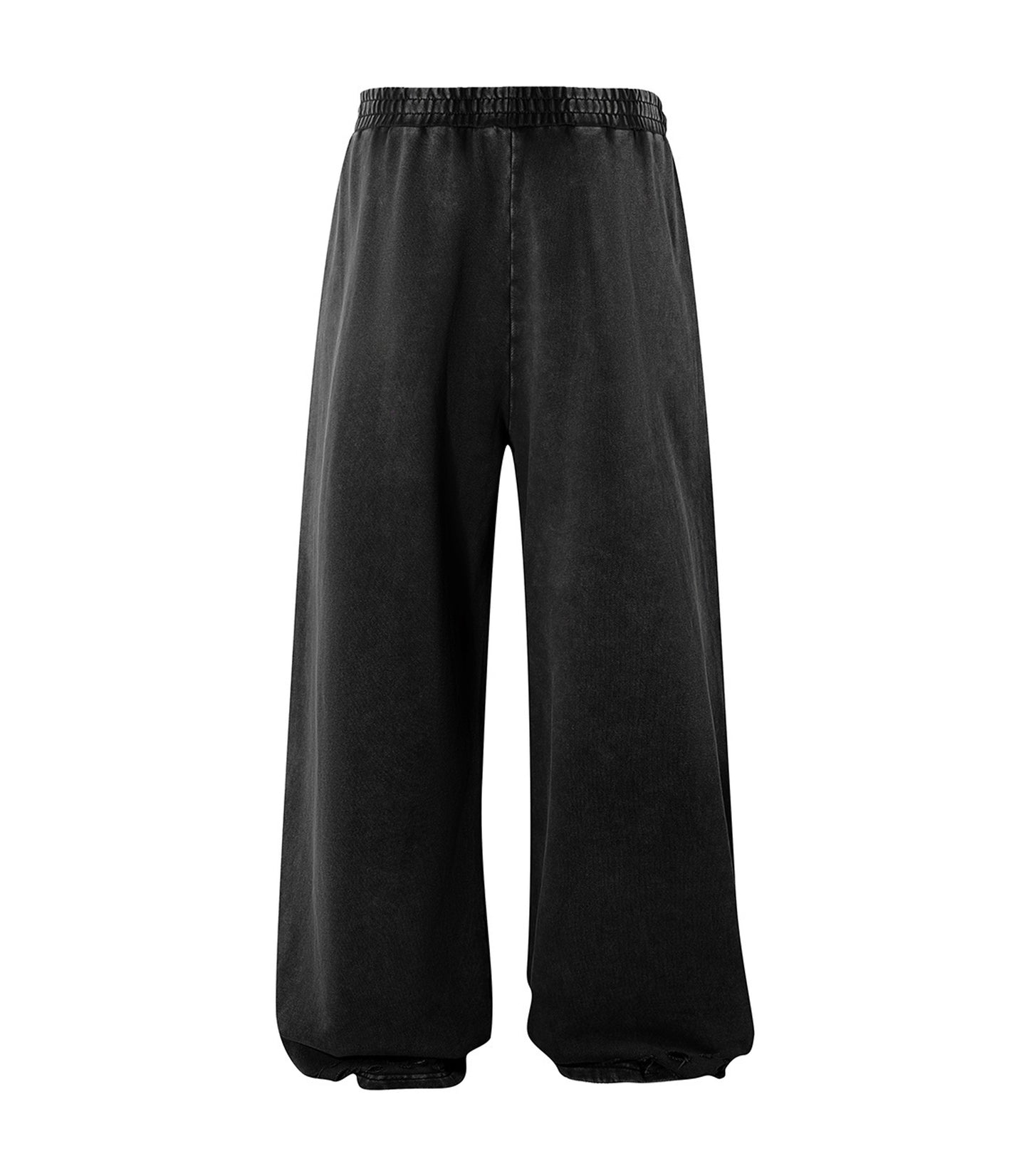 UNDEVELOPED Noir Distressed Sweatpants