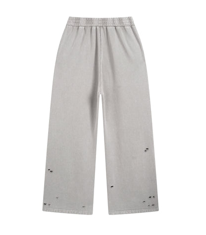 UNDEVELOPED Grey Destroyed Sweatpants