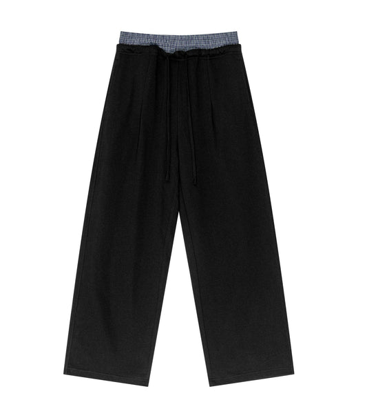 UNDEVELOPED Noir Boxer Sweatpants
