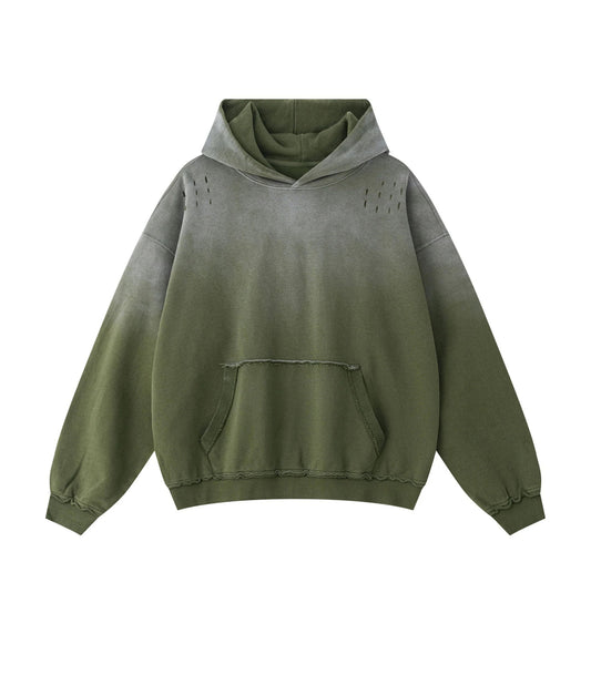 UNDEVELOPED Olive Sunfade Hoodie