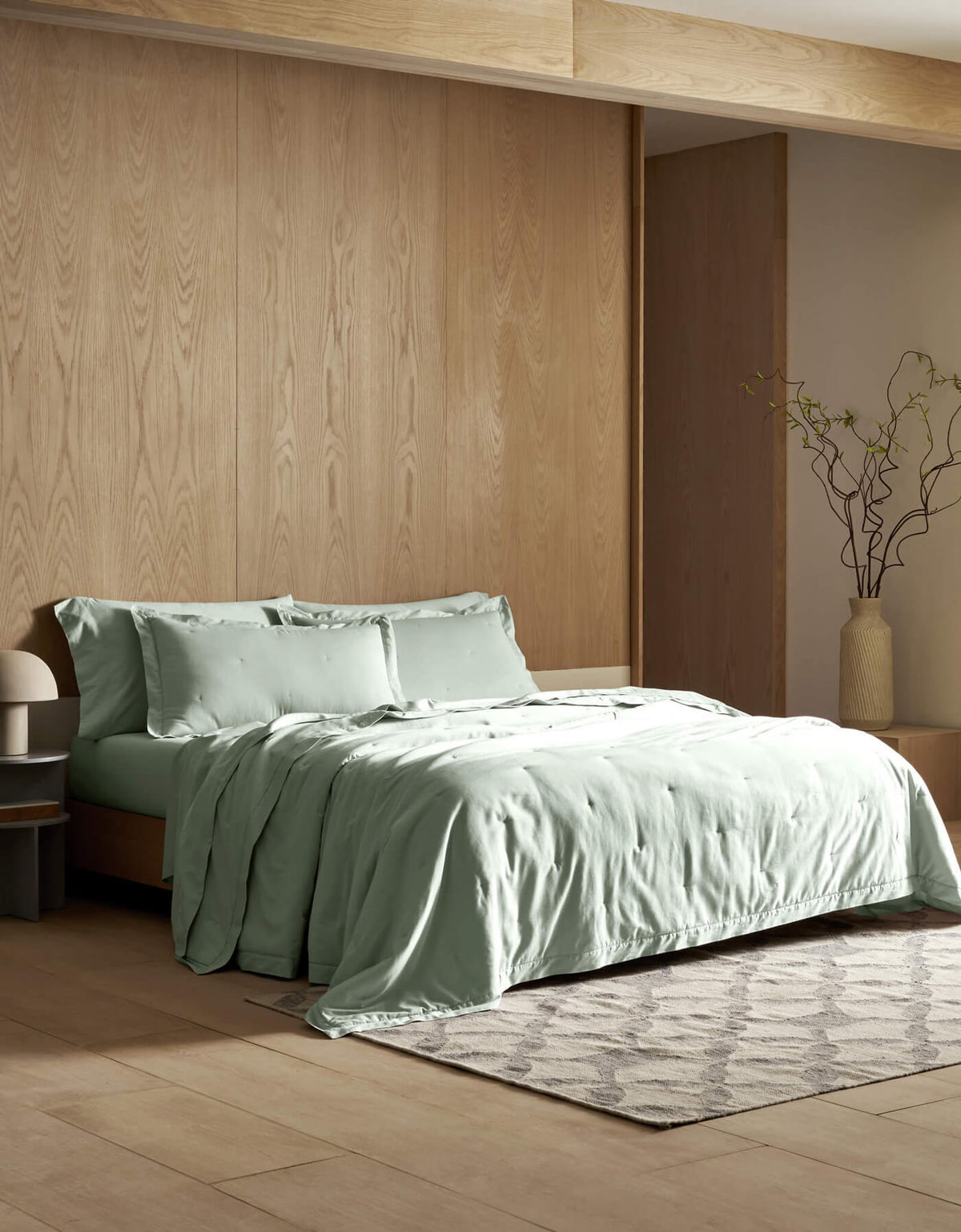 Cozy Earth Soft-Wash Cotton Quilt