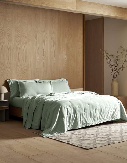 Cozy Earth Soft-Wash Cotton Quilt