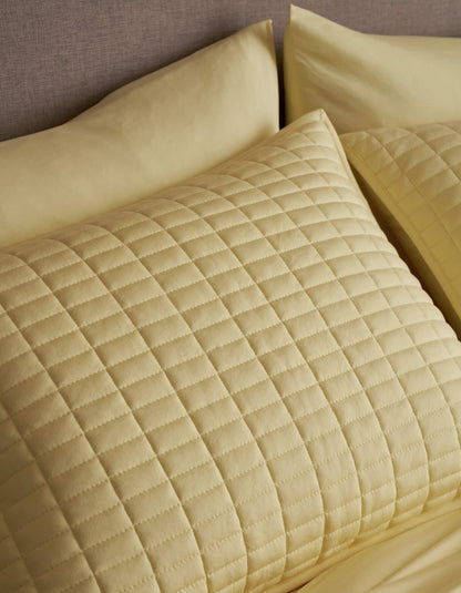 Cozy Earth Bamboo Jersey Quilted Shams