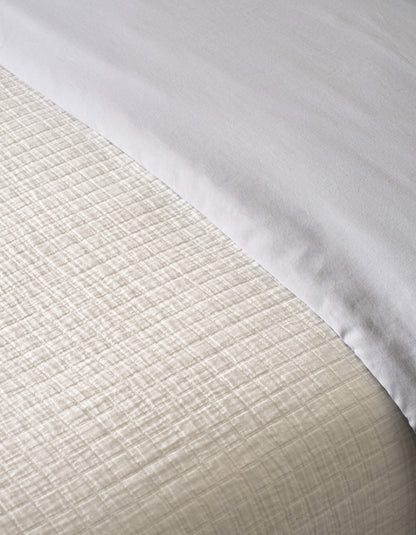 Cozy Earth Waterfront Grid Matelasse Blanket