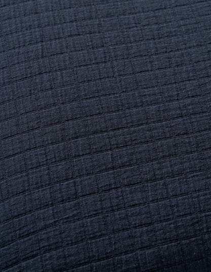 Cozy Earth Waterfront Grid Matelasse Blanket