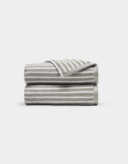 Cozy Earth Ribbed Terry Bath Towel Set